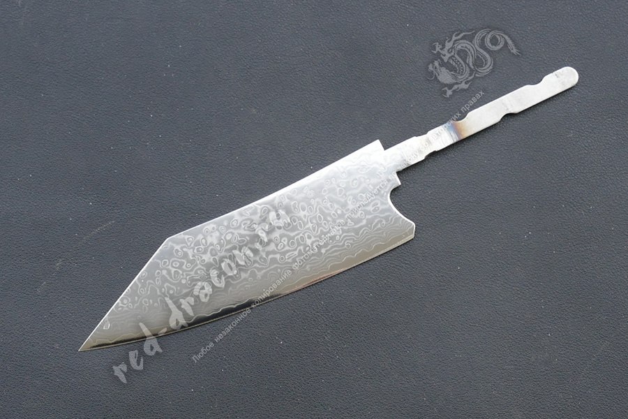Клинок для кухонного ножа Дамаск "DMS105B"