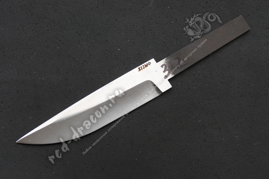 Клинок кованный для ножа Х12МФ "DAS312"