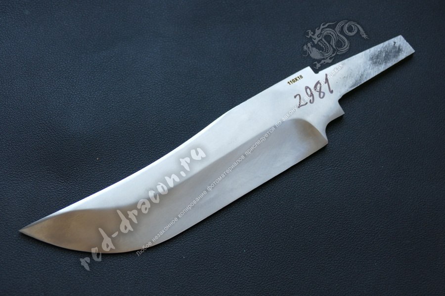 Клинок для ножа 110х18 za2981